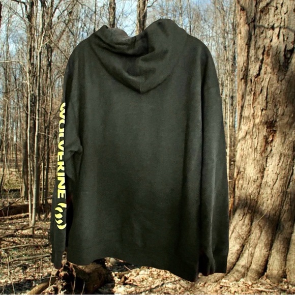 Thick Wolverine Brand Hoodie Size XL - Picture 2 of 4